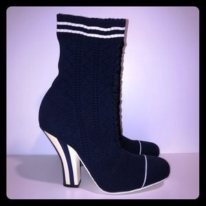 Fendi knit ankle sock boots
